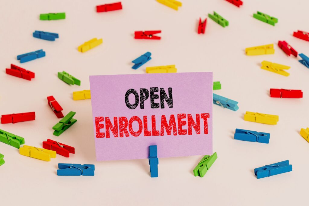 Reminder about open enrollment